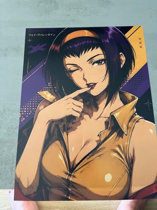 Poster Faye Valentine (Cowboy Bebop)