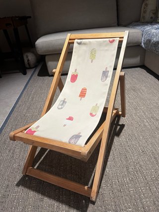 Hamaca de Madera para Niños para la piscina