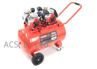 Compresor de Aire Silencioso con LCD 100L - 4 Hp - 09350 - Mader