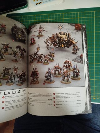Warhammer 40k Códex Marines del Caos