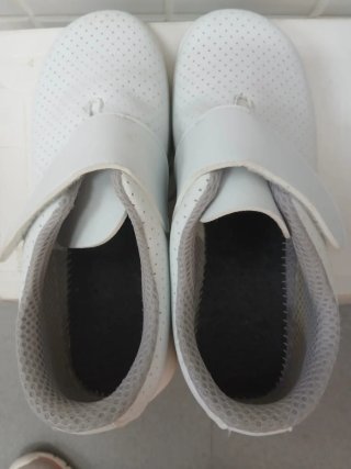 Zapatos de Seguridad Blancos