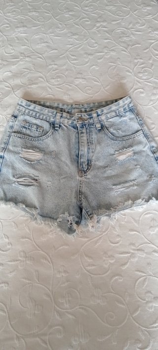 Shorts Vaqueros Desgastados