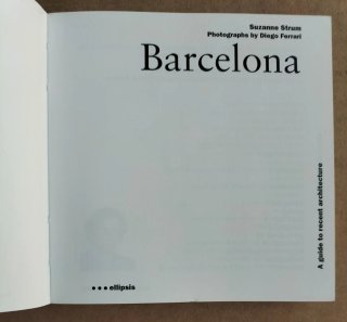 Book Barcelona. A guide to recent architecture