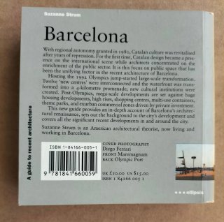 Book Barcelona. A guide to recent architecture
