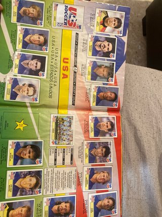 Álbum Panini Mundial USA 94 original