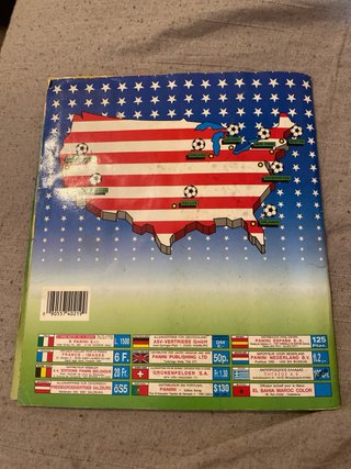 Álbum Panini Mundial USA 94 original