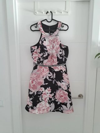 Vestido de fiesta estampado floral