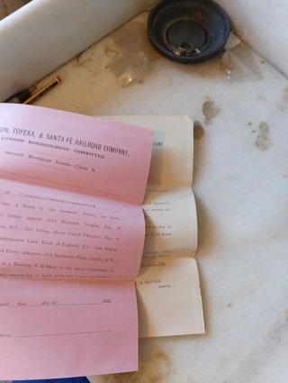 Documento Histórico ATCHISON, TOPEKA & SANTA FÉ
