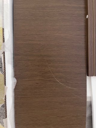 Mueble TV Madera y Ratán, nuevo con algun arañazo