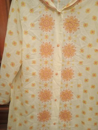 Vestaglia vintage donna taglia 44/46