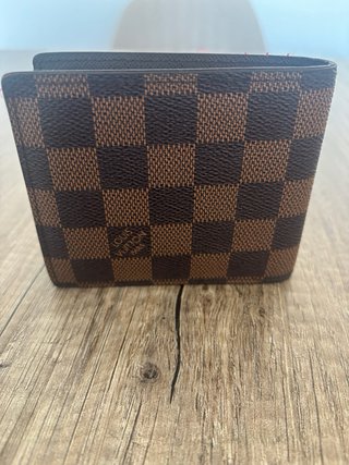 Cartera estilo Louis Vuitton Damier Ebene