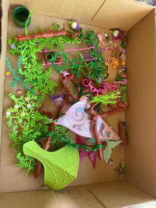 Pack Playmobil Fairies Barco + Bosque