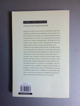 Crónica de una muerte anunciada