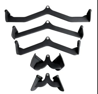 Set 5 Agarres para Polea Gimnasio