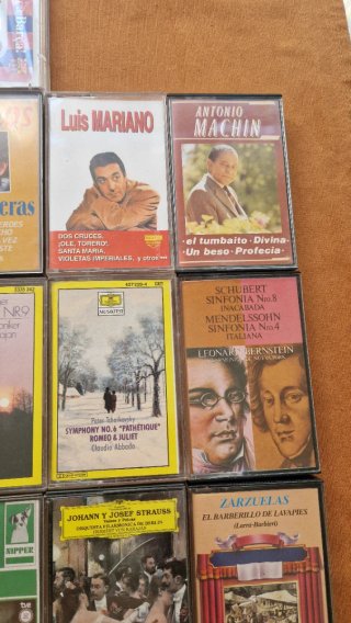 Lote 23 Cintas Cassette - Clásica, Ópera y más