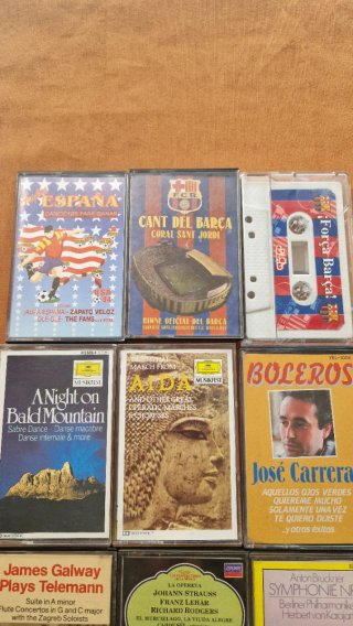 Lote 23 Cintas Cassette - Clásica, Ópera y más
