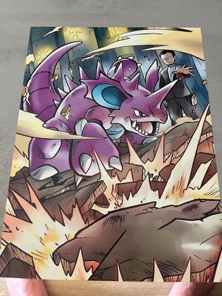 Póster Pokémon Nidoking