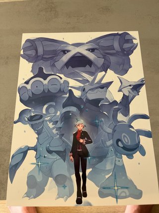 Póster Pokémon Máximo Peñas
