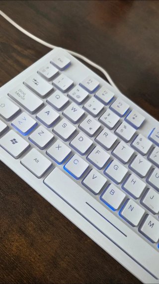 Teclado Bluestork Blanco