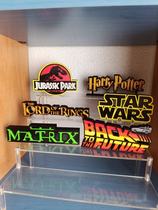 Letreros de Sagas de Películas