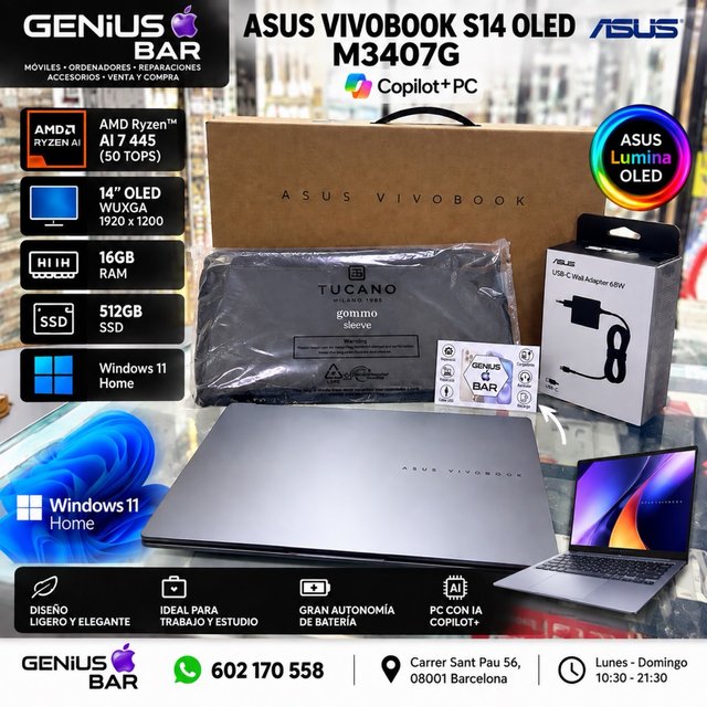 ASUS Vivobook S14 OLED M3407G