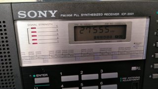 Radio Sony ICF-2001 FM/AM Sintetizada