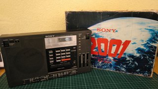 Radio Sony ICF-2001 FM/AM Sintetizada