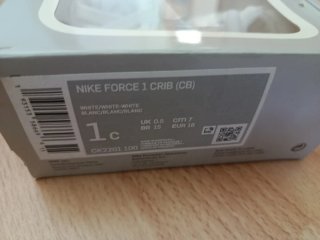 Zapatillas Nike Air Force 1 Crib Bebé