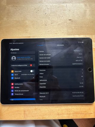 Apple iPad Air 2 Plata