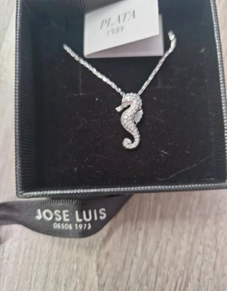 Colgante Plata Caballito de Mar Jose Luis.