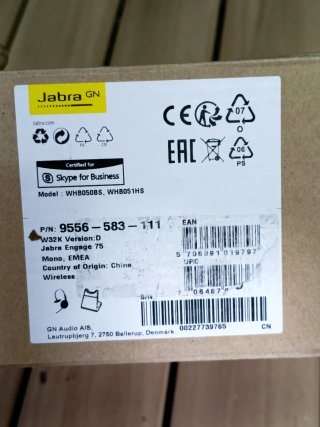 Jabra Engage 75 On-Ear DECT Auricular Inalámbrico