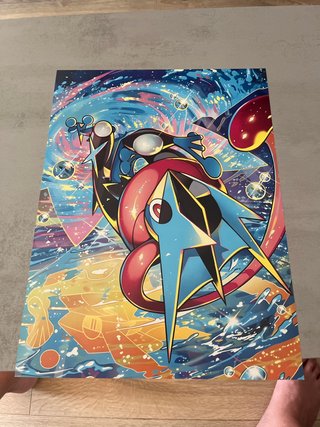 Póster Pokémon Greninja