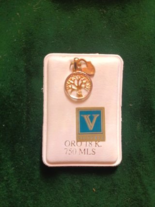 Colgante Árbol de la Vida Oro 18k