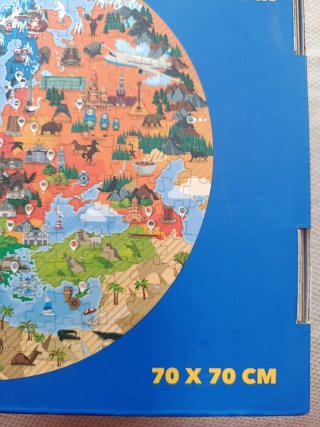 Puzzle Circular Europa 210 Piezas