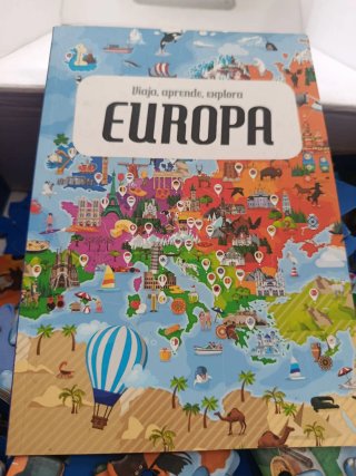 Puzzle Circular Europa 210 Piezas
