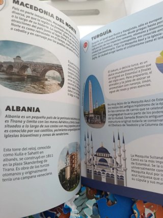 Puzzle Circular Europa 210 Piezas