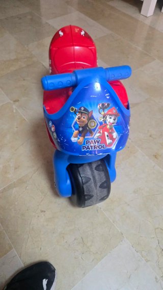 Moto Correpasillos Patrulla Canina