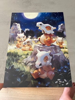 Póster Pokémon Cubone