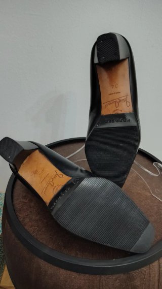 Zapatos tacón tipo salón Jaime Mascaró, negros T34