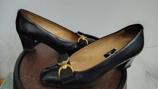 Zapatos tacón tipo salón Jaime Mascaró, negros T34