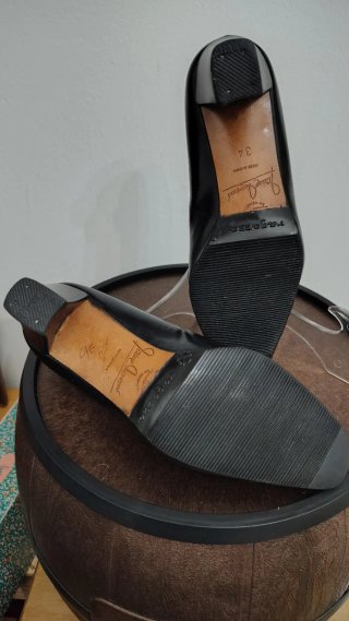 Zapatos tacón tipo salón Jaime Mascaró, negros T34