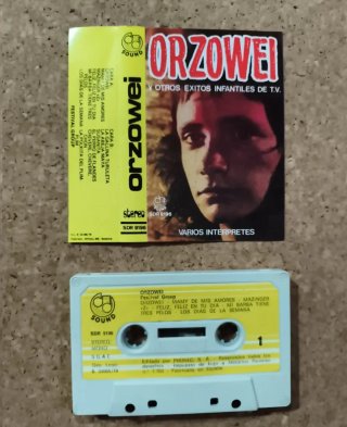 2 Casetes de Orzowei y otros éxitos infantiles