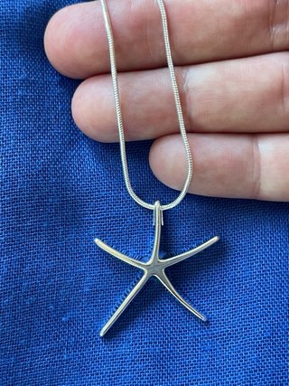 Colgante Estrella de Mar de Plata 925