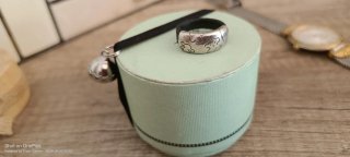 Anillo Tous de Plata y Caucho