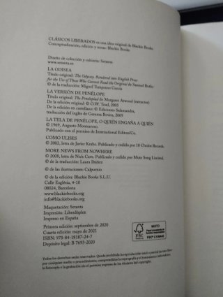 La Odisea  (Clásicos liberados)