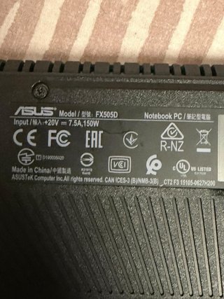 ASUS TUF Gaming FX505DT (modelo FX505DT-BQ208