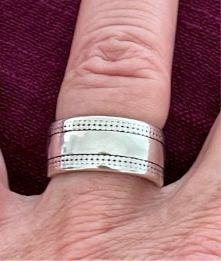 Anillo de Plata 925 ajustable