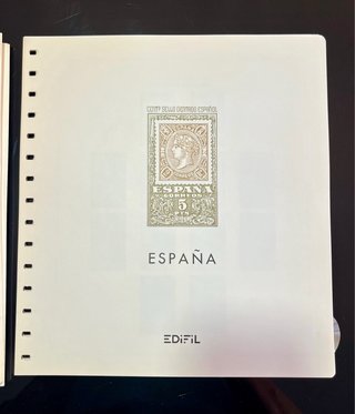 1950-1983 Hojas para sellos Edifil.
