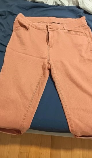 Jeans rosa mai indossati senza cartellino