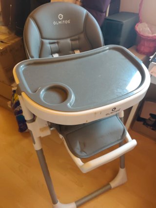 Trona infantil OLMITOS gris
